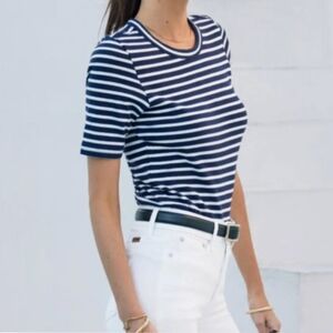 AYR The Matinee Tee Shirt City Sky Stripe